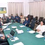 Federal Minister for Poverty Alleviation and Social Safety, Syed Imran Ahmad Shah Chairs meeting during briefing BISP Sindh Region’s performance at Central Zonal DG Office.