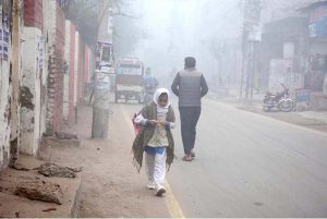 Thick fog blankets the city, creating difficulties for drivers as road visibility remains low during the early morning