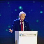 Federal Minister for Board of Investment Qaiser Ahmed Sheikh addressing 29th World Investment Conference