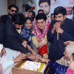 Mr. Kheeal Das Kohistani, the Minister of State for Religious Affairs and Interfaith Harmony, celebrated the “Merry Christmas” event by cutting a cake with the local Christian community at Sadar Chowk in Mansoorabad.