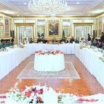 Prime Minister Muhammad Shehbaz Sharif addresses a banquet ceremony organized by him in honor of the the under-19 Pakistan Cricket Team which won the U-19 Asia Cup 2025.