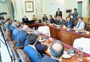 Prime Minister Muhammad Shehbaz Sharif meets PIA's bidders