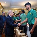Prime Minister Muhammad Shehbaz Sharif meets members of the under-19 Pakistan Cricket Team which won the U-19 Asia Cup 2025.