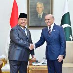 President of Indonesia H.E. Prabowo Subianto meets Prime Minister Muhammad Shehbaz Sharif.