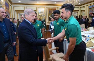 Prime Minister Muhammad Shehbaz Sharif meets members of the under-19 Pakistan Cricket Team which won the U-19 Asia Cup 2025.