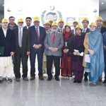 Managing Director Pakistan Bait-ul-Mal (PBM) Senator Capt. Shaheen Khalid Butt in a group photo with Vice Chancellors of 11 public sector universities of Balochistan province, after signing the MoUs with them to support the talented and poor students across Balochistan, in a ceremony at PBM Head Office