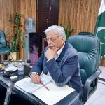 Federal Minister for National Food Security and Research, Rana Tanveer Hussain, chairing the first meeting of the National Wheat Oversight Committee under the Interim National Wheat Policy 2025-26