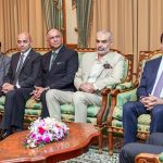 Speaker National Assembly, Sardar Ayaz Sadiq, along with a parliamentary delegation, meets Vice President of the Maldives, Hussain Mohamed Latheef, in Male