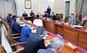 Prime Minister Muhammad Shehbaz Sharif chairs a meeting on a Working Group on Power Sector.