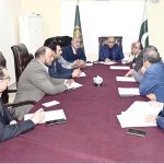 Mr. Mubashir Hassan, Principal Information Officer along with Shafqat Abbas Khan, DG PID Lahore held a meeting on the welfare of journalistic community with the Governing body of Lahore Press Club under the leadership of Arshad Ansari, President LPC