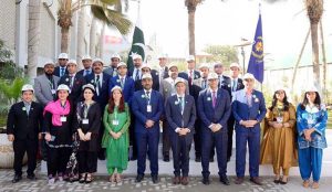 DG NIPA, Saif Ur Rehman addressing media persons during 45th MCMC plantation drive as per SDG-13