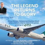 All set to hold open bidding for PIACL's 75% shares on Tuesday