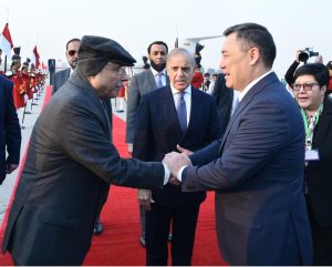 Kyrgyz president in Islamabad for two-day maiden state visit