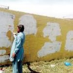 Wall chalking ban enforced as posters removed from Islamabad Express Highway