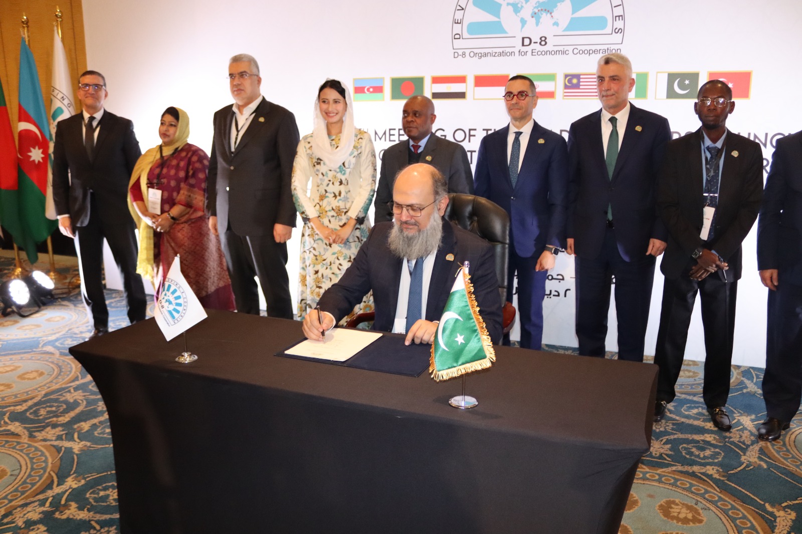 Pakistan calls for deeper economic integration in ” 4th D-8 Trade Ministers Council