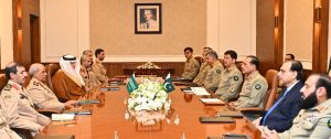 Saudi Land Forces Commander calls on COAS Field Marshal Asim Munir