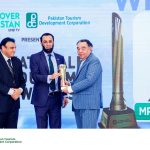 Ex-MD PTDC Salman Javed honoured Lifetime Achievement Award in recognization of his services in tourism