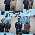 ICT Police put four arms accused behind bars, seize illegal weapons