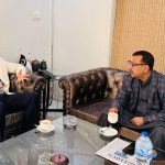 Ansari meets with MD APP Muhammad Asim Khichi
