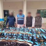 ICT Police seize illegal weapons, five put behind bars
