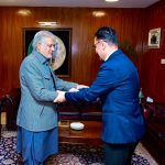Tajikistan Amb. calls on DPM/FM Dar
