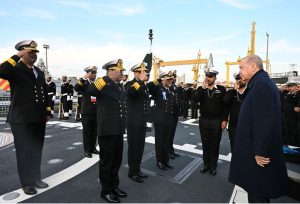 Commissioning of 2nd Pak Navy Ship KHAIBAR held at Istanbul