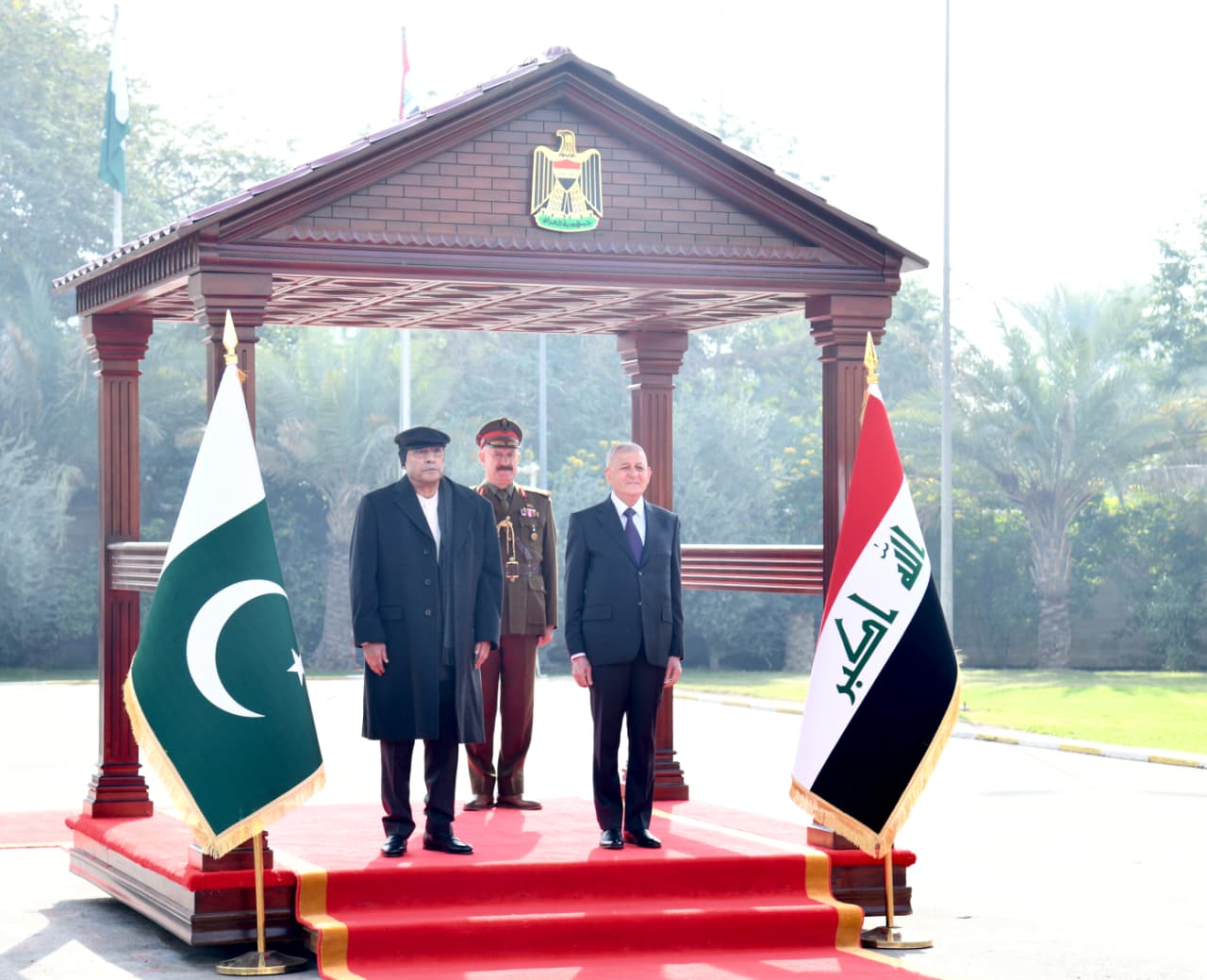 President Zardari reaffirms Pakistan’s firm support for Iraq’s sovereignty, stability