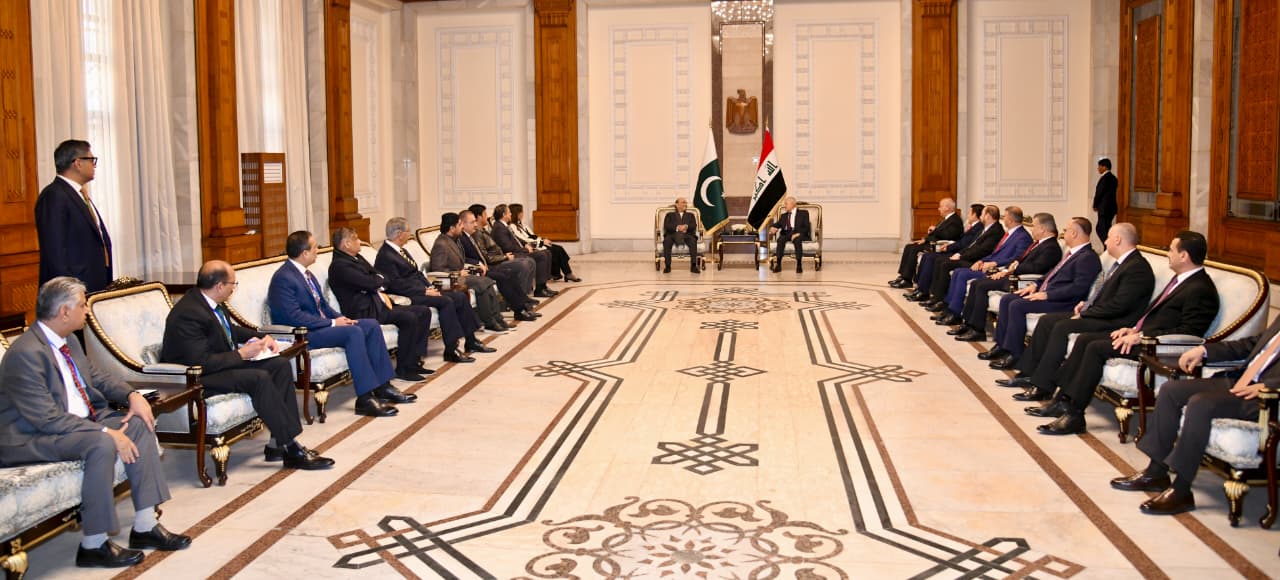 President Zardari reaffirms Pakistan’s firm support for Iraq’s sovereignty, stability