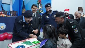 IG Rizvi hosts Christmas celebration for christian police officers in Islamabad