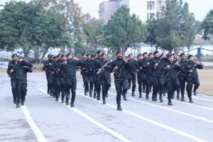 IGP Rizvi reviews police drills, holds meetings on law, order in Islamabad