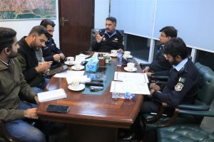 IGP Rizvi reviews police drills, holds meetings on law, order in Islamabad