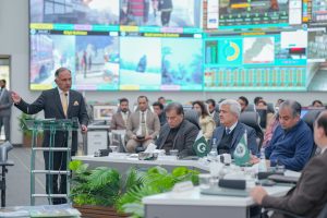 Naqvi briefed on NDMA’s disaster preparedness systems at NEOC