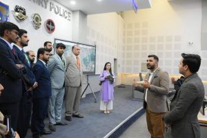 53rd CTP officers visit Safe City Islamabad, review modern policing systems