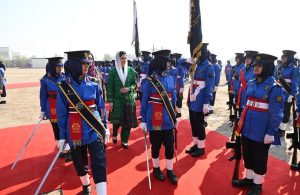 First Lady ,Aseefa Bhutto Zardari attends 5th passing Out Parade at Bakhtawar Cadet Collage