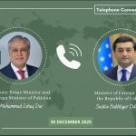 FM Bakhtiyor calls DPM Dar, confirms visit of Uzbekistan's President in February 2026
