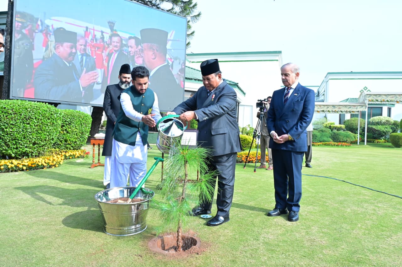 Indonesian President Subianto accorded guard of honour at PM House