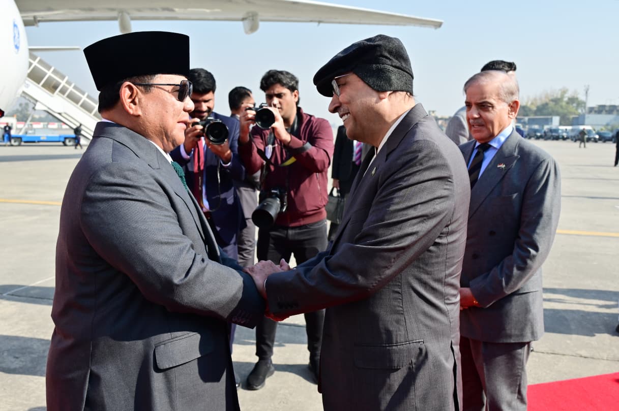 Indonesian president in Islamabad on two-day official visit
