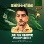 Military leadership pays homage to Lance Naik Mehfooz Shaheed