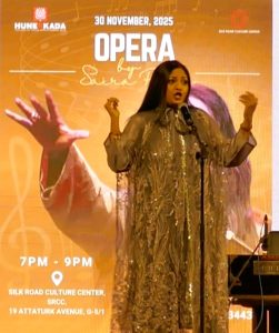 Saira Peter enthralls Islamabad with spellbinding opera performance