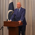 Ambassador Tirmizi hosts former ambassador of Russia