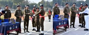 531 constable drivers, 50 band personnel pass out at Police College Sihala