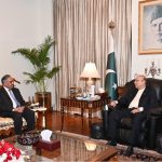 President felicitates Ambassador Sohail Mahmood on appointment as D-8 SG