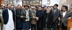 NA Speaker inaugurates Kashmir Corner at Parliament Library