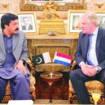 Netherlands' envoy calls on Governor Punjab
