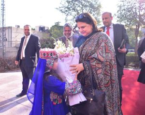 Rubina Khalid urges students to pursue education with dedication, honesty