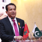 Mirza Ishtiaq Baig holds reception in honor of renowned fashion designer Mahmood Bhatti