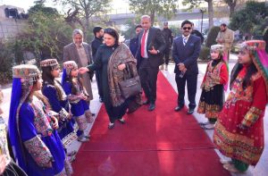 Rubina Khalid urges students to pursue education with dedication, honesty