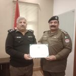 Rawalpindi cop rewarded for outstanding performance