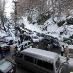 Murree entry points partially reopened after heavy snowfall
