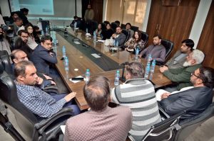 KPK journalists delegation visits APP
